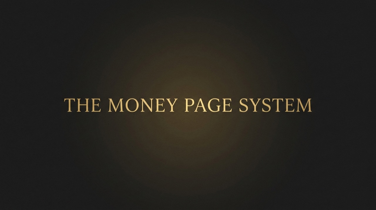 The Money Page System